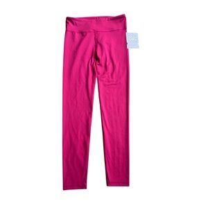 Athleta Girl Hot Pink Leggings High Rise size XXL/16 NWT
